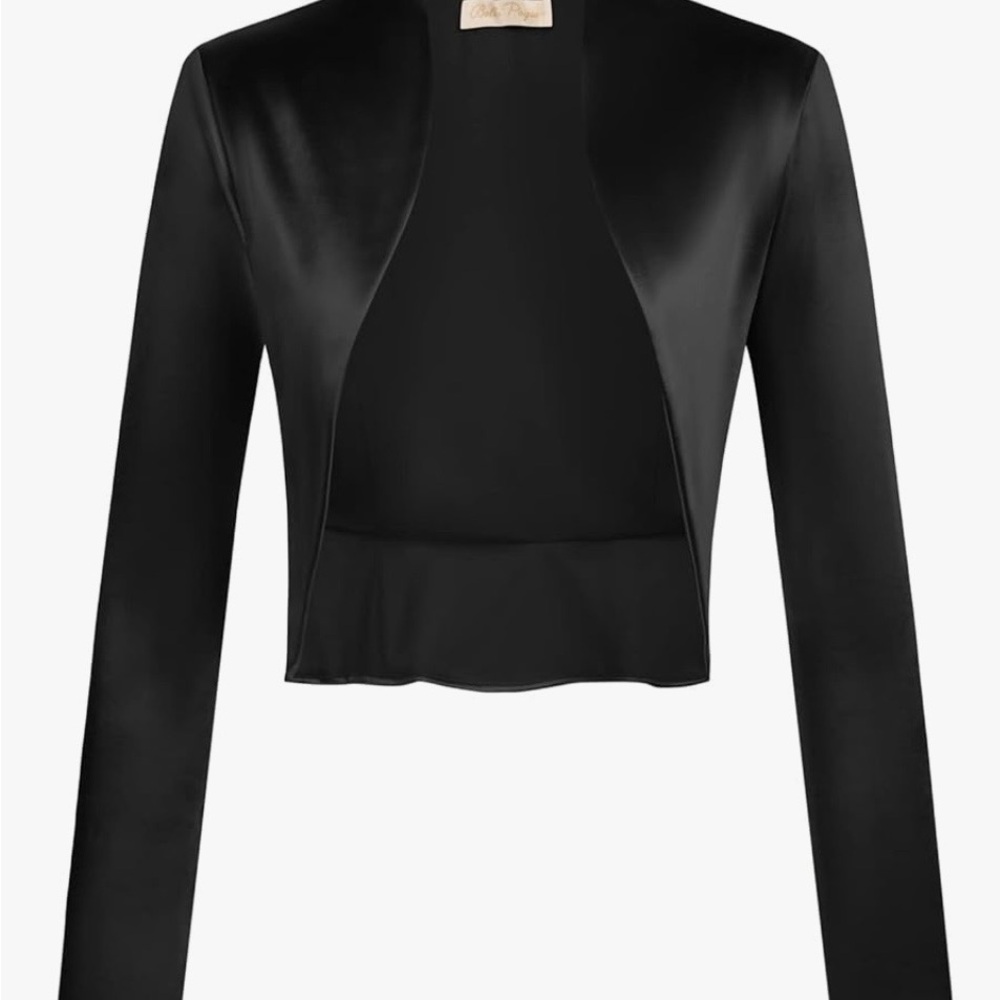 Elegant Black Shrug Dressy  by [Brand]